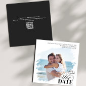 Save the Date Photo Modern Wedding Ankündigung