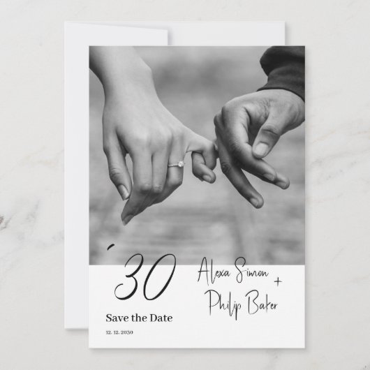 Save the Date Picture Card Einladung (Vorderseite)