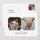 Save The Date Postcard Einladung (Vorne/Hinten)