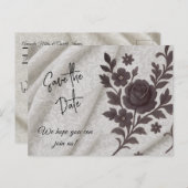 Save the Date Postcard Postkarte (Vorne/Hinten)