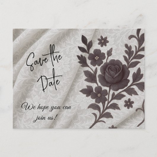 Save the Date Postcard Postkarte (Vorderseite)