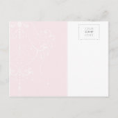 SAVE THE DATE POSTCARD: xenia3 Ankündigungspostkarte (Rückseite)