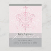 SAVE THE DATE POSTCARD: xenia3 Ankündigungspostkarte (Vorderseite)