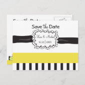 Save the Date Postkarte (Vorne/Hinten)