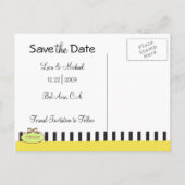Save the Date Postkarte (Rückseite)