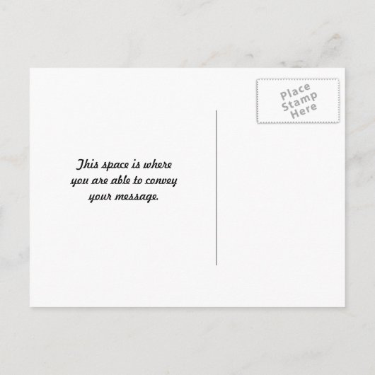 Save the Date Postkarte (Rückseite)