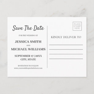 Save the Date Postkarte