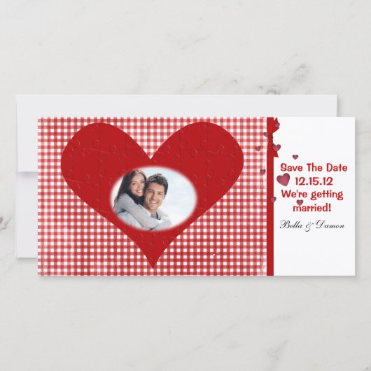 Save the Date Postkarte (Vorderseite)