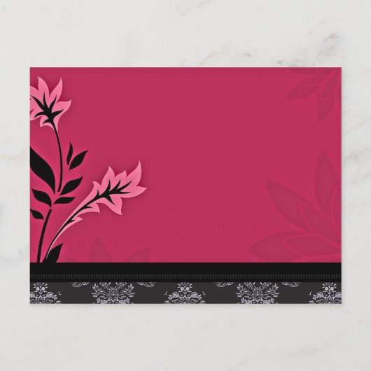 Save the Date Postkarte (Rückseite)