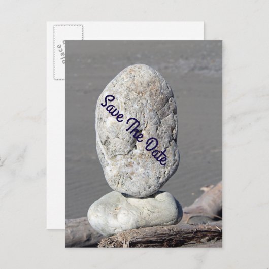 Save the Date Postkarte (Vorne/Hinten)