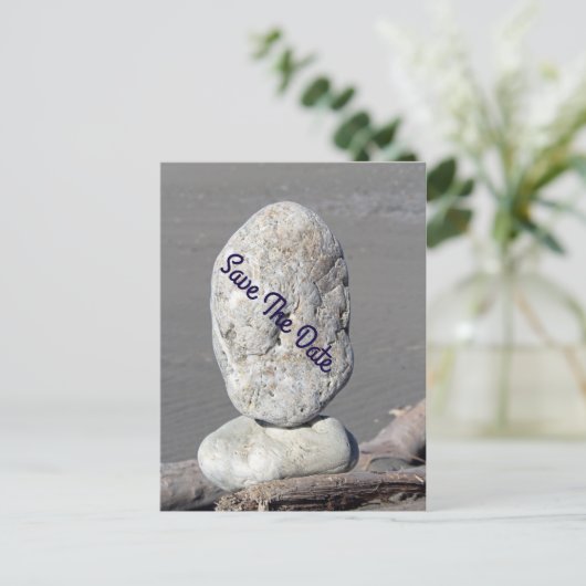 Save the Date Postkarte (Stehend Vorderseite)