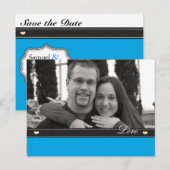 Save the Date Postkarte (Vorne/Hinten)