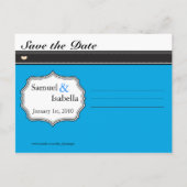 Save the Date Postkarte (Rückseite)