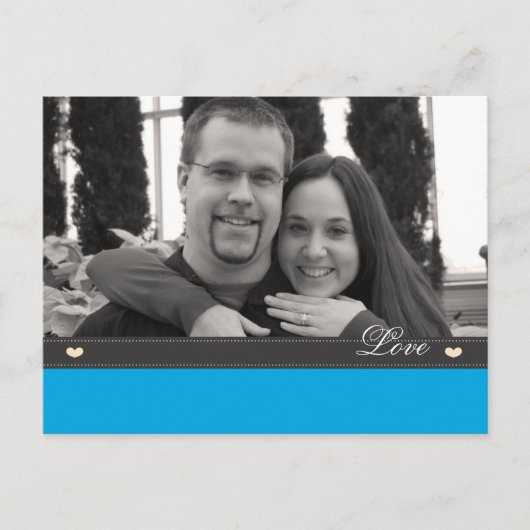 Save the Date Postkarte (Vorderseite)