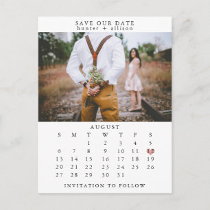 Save the Date Postkarte