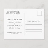 Save the Date Postkarte (Rückseite)