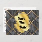Save The Date Postkarte (Vorne/Hinten)