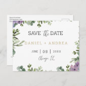 Save the Date Postkarte (Vorne/Hinten)