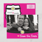 Save the Date Postkarte (Vorne/Hinten)