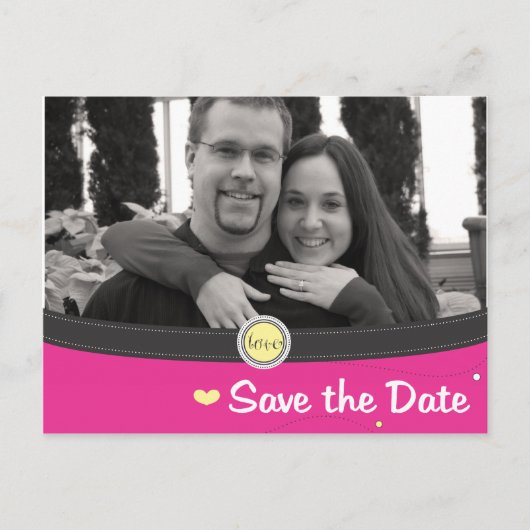 Save the Date Postkarte (Vorderseite)