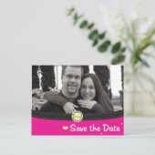 Save the Date Postkarte (Stehend Vorderseite)
