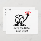 Save the Date Postkarte (Vorne/Hinten)