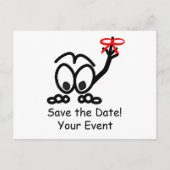 Save the Date Postkarte (Vorderseite)