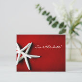 "Save the Date" Postkarte (Stehend Vorderseite)