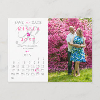 Save the Date Postkarte