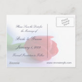 Save the Date Postkarte (Rückseite)