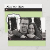 Save the Date Postkarte (Vorne/Hinten)