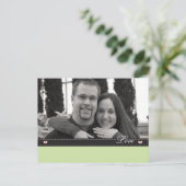 Save the Date Postkarte (Stehend Vorderseite)