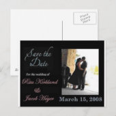 Save the Date Postkarte (Vorne/Hinten)
