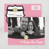 Save the Date Postkarte (Vorne/Hinten)