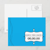 Save the Date Postkarte (Vorne/Hinten)