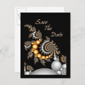 Save the Date Postkarte (Vorne/Hinten)