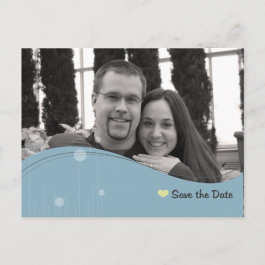 Save the Date Postkarte (Vorderseite)