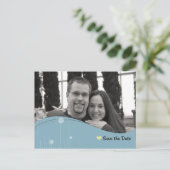 Save the Date Postkarte (Stehend Vorderseite)