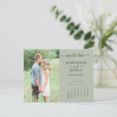 Save the Date Postkarte (Stehend Vorderseite)