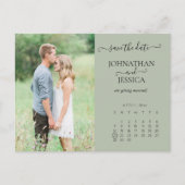 Save the Date Postkarte (Vorderseite)