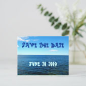 SAVE THE DATE Postkarte (Stehend Vorderseite)