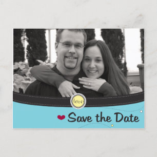 Save the Date Postkarte