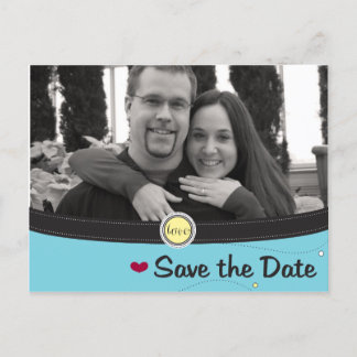 Save the Date Postkarte