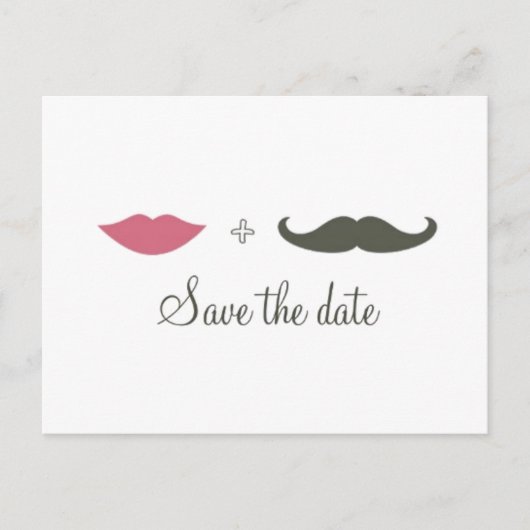 Save the Date Postkarte (Vorderseite)