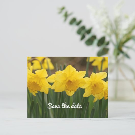 Save the Date Postkarte (Stehend Vorderseite)