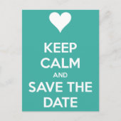Save the Date Postkarte (Vorderseite)