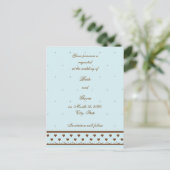 Save the Date Postkarte (Stehend Vorderseite)