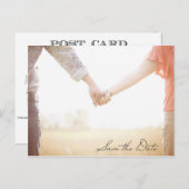 Save the Date Postkarte (Vorne/Hinten)