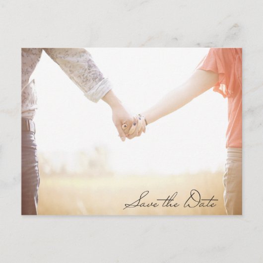 Save the Date Postkarte (Vorderseite)