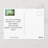 Save the Date Postkarte (Rückseite)